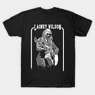 lainey wilson vintage art T-Shirt